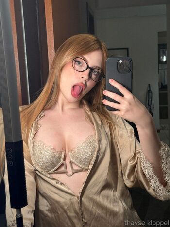 Thayse kloppel leaked private content